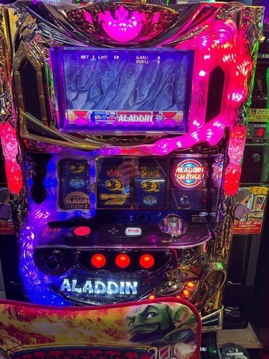 パチスロ実機5号機SammyアラジンA2