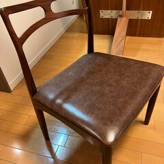 ヴィンテージ風ダイニングチェア x 2脚