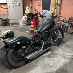 ヤマハ ビラーゴ250 不動車 レストアべースの画像