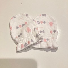 新生児用★ミトン★水通しのみの画像