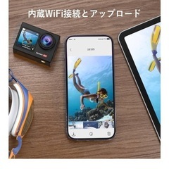 speed20 アクションカメラ 水中カメラ ウェアラブルカメラ 4Kの画像