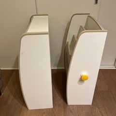 受付終了/子供用　本棚とおもちゃ箱の画像