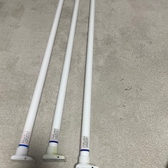 【受け渡し先決定】つっぱり棒　大型　3本セット 0円