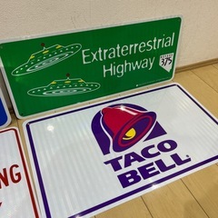 アメリカ　雑貨　看板　サイン　標識　トラフィックサインの画像