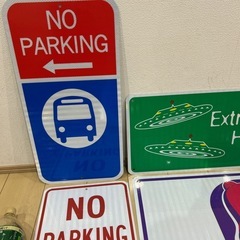 アメリカ　雑貨　看板　サイン　標識　トラフィックサインの画像