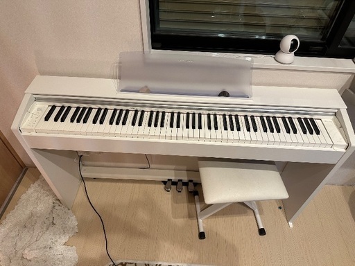 カシオ　電子ピアノ　PX-770 ホワイト　中古美品
