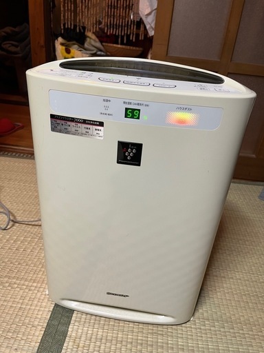 シャープ　加湿空気清浄機　2012年製