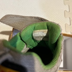 値下げ！プラレール靴　山手線　18cmの画像