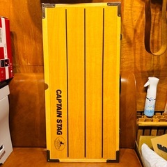 【終売品】CAPTAIN STAG フィールドウインテーブルチェアセットの画像