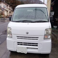 平成22年 エブリィバンハイルーフPA 白 車検長い