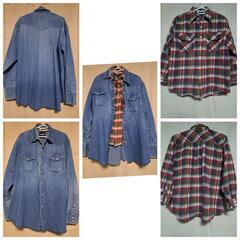 BDシャツ 150 ＋ Wrangler Gジャケット コラボジ...