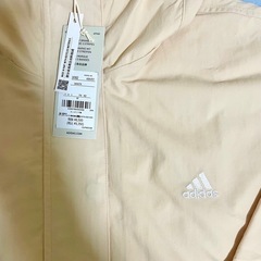 新品アディダス adidas レディース ウインドジャケット W ウーブンジャケットMサイズ、ベージュ
の画像