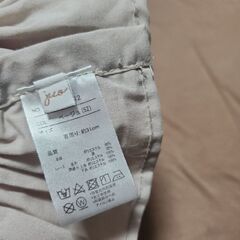 まとめ買いの方無料　juo コットンレース　付け襟 首回り　52 ベージュの画像