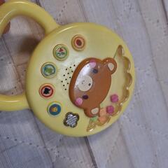 音の出る知育絵本 学研 まあちゃんのメロディーにぎにぎ プーさん ガラガラの画像
