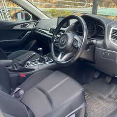 最終値下！！6MT  マツダアクセラスポーツ　15S　6速MTシフト　走行5万キロ代　車検ありの画像