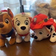 パウパトロールぬいぐるみ　　パウパトの画像