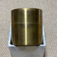 開化堂 真鍮 取込用茶筒 120g