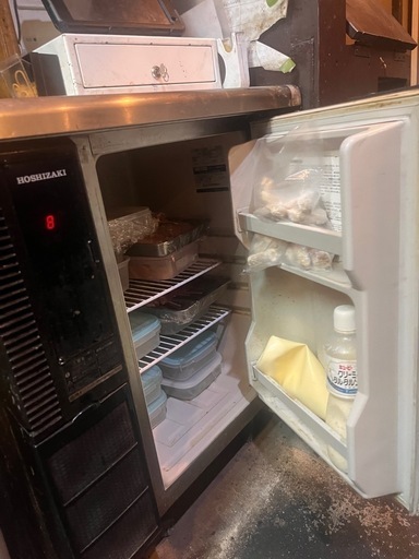 ホシザキ業務用冷蔵庫コールドテーブル