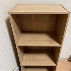 (決まりました)カラーボックス