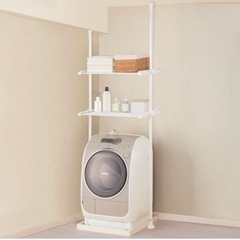 (決まりました)つっぱり洗濯機ラックの画像