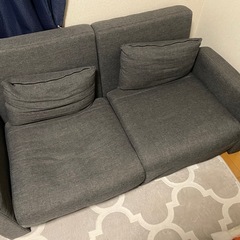 引き取り限定】ロウヤ (LOWYA) ソファーベッド カウチソファー