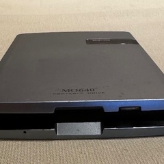 ポータブルMOドライブ　I-O DATA アイ・オー・データ USBケーブル付きの画像