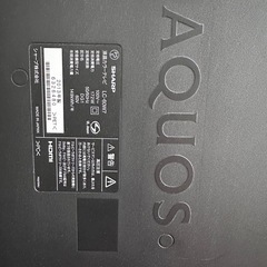 【ジャンク品】【決定いたしました】AQUOS 液晶TV 60インチの画像
