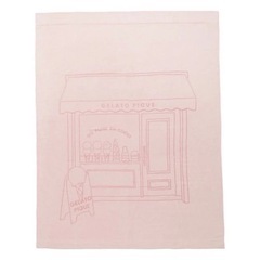 gelato pique【Sleep】アイスショップ柄 タオルケット gelato pique【Sleep】アイスショップ柄 タオルケット gelato pique