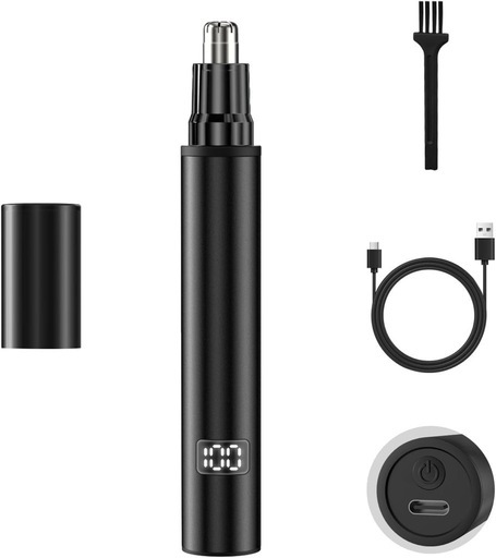 【新品未使用】鼻毛カッター 眉毛 耳毛 電動鼻毛カッター 多機能 USB 充電式 小型