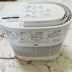パナソニック加湿器（使用10回未満）の画像