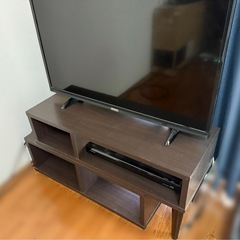 【お取引中】32V型テレビ＆テレビ台セット (バラ売り可能)の画像