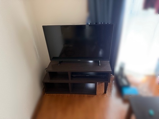 【お取引中】32V型テレビ＆テレビ台セット (バラ売り可能)