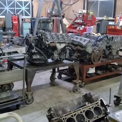 メルセデス-ベンツSLシリーズエンジン専門工場―内燃機業務の画像
