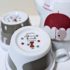 ティーポット＆カップ(未使用)　Tea For Two　Shinzi Katohの画像