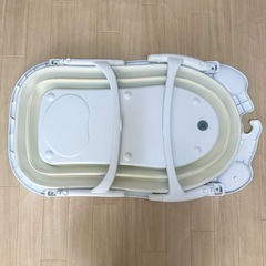 ベビーバス　カリブ　Karibu ホワイト　リトルプリンセス　ベイビーバスネットの画像