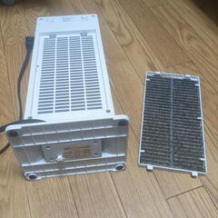 受渡者決定済　電気ファンヒーターの画像