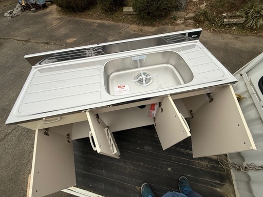 GKF-S-150MYNR 流し台　LIXIL 未使用　引き取り希望