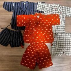 こども服　子ども服　子供服　甚平　お祭り　浴衣　100