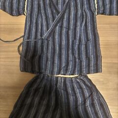 こども服　子ども服　子供服　甚平　お祭り　浴衣　100の画像