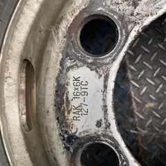 225/70/R16 117/115L LT トラック用■中古タイヤホイール■の画像