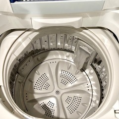 三鷹市　ハイアール全自動電気洗濯機2015年製2016年購入　5.0kg　の画像
