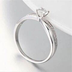 j→→→m43-2/ダイヤモンドＣＺブリリアントエックスデザインリングRDXの画像