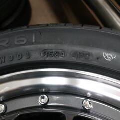 🔶新品未使用/メッシュ15インチ軽自動車用/アルミ/タイヤの画像