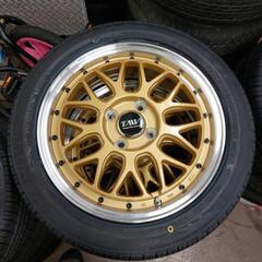 🔶BBSタイプ新品未使用ゴールドメッシュ/15インチ軽自動車用/...