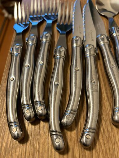 ★LAGUIOLE ラギオール ナイフ&フォーク&スプーンセットティエール購入★ 楽天市場】ラギオール カトラリーセット テーブルナイフ テーブル