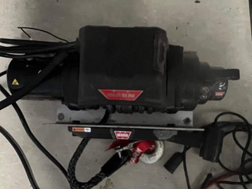 WARN VR 8-S ウインチ 合成ロープ付き