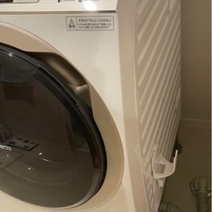 Panasonic ドラム式洗濯機（乾燥機能付き）　NA-VX9700L パナソニック　2017年製の画像
