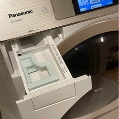 Panasonic ドラム式洗濯機（乾燥機能付き）　NA-VX9700L パナソニック　2017年製の画像