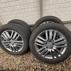 決まりました。215/60R17 夏タイヤ　2022年　アルミ　...