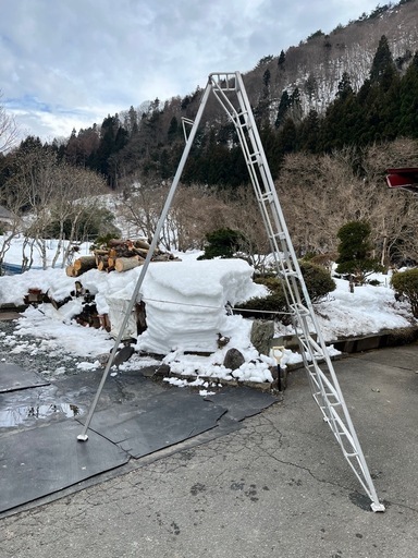 お取引きありがとうございました。アルミ　園芸脚立　10尺